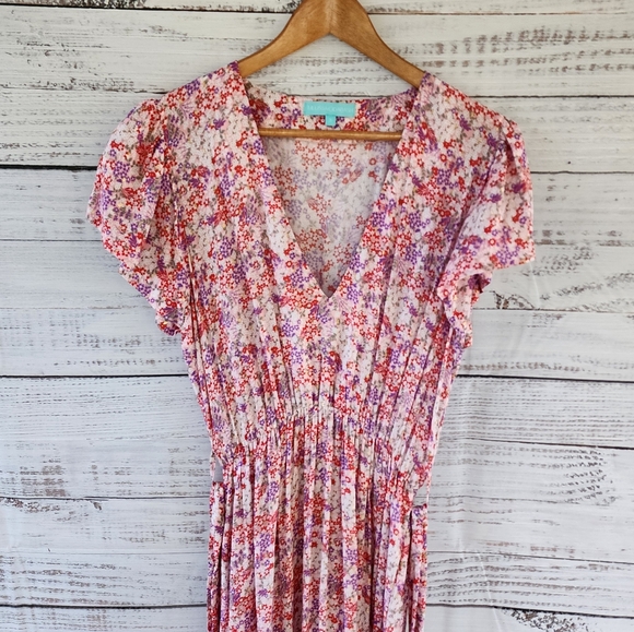 Melissa Odabash Sammy Ditsy floral maxi dress - Picture 4 of 16